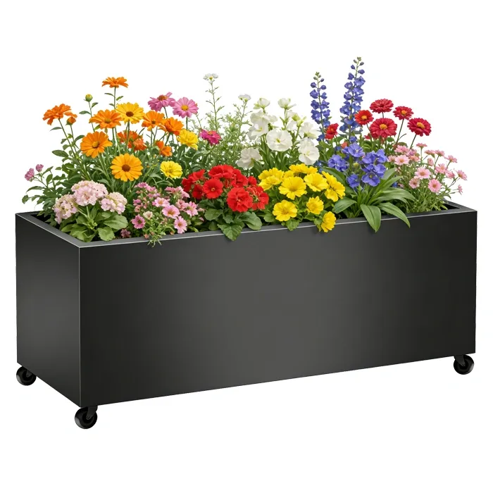 组装喷塑铁艺花箱