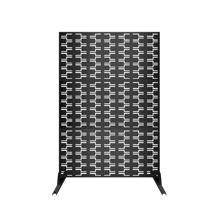 铁艺花园屏风-砖块款